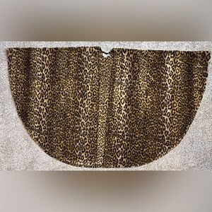 Kathleen for Sweet Herb Leopard Wrap Womens Black And Brown. SUPER SOFT!